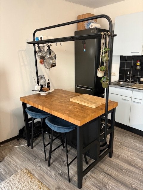 Keukeneiland VADHOLMA IKEA, Huis en Inrichting, Ophalen, Gebruikt, 100 tot 150 cm, 75 cm of meer
