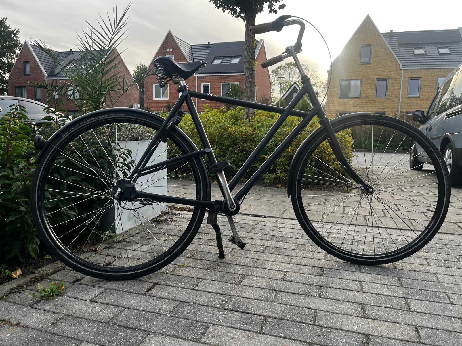 Brik herenfiets., Fietsen en Brommers, Versnellingen, Zo goed als nieuw, 57 tot 61 cm, Ophalen