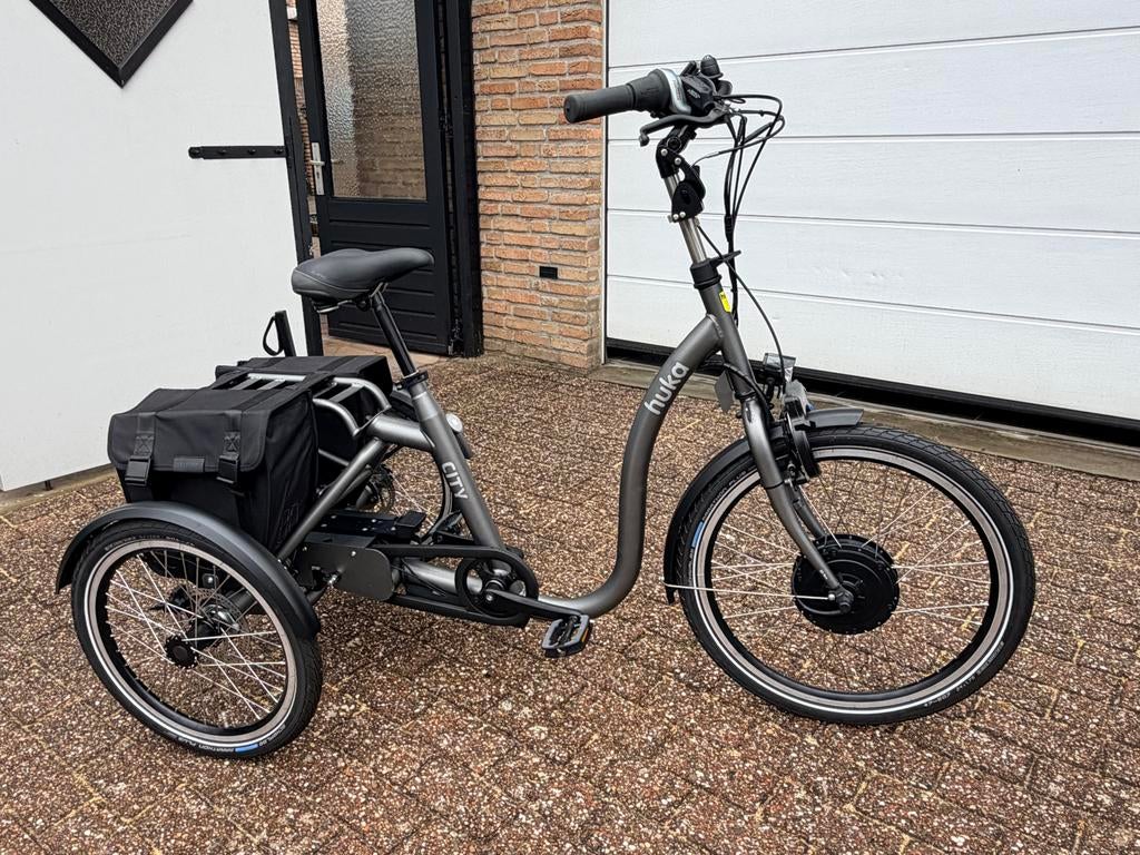 Huka City elektrische driewieler - Maat M, Ophalen, Zo goed als nieuw, Huka