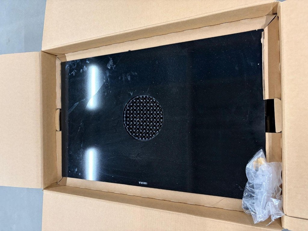 BORA Pure PUXU2 inductiekookplaat met afzuiging (glas kapot), Witgoed en Apparatuur, Ophalen, 4 kookzones, Inbouw, Inductie