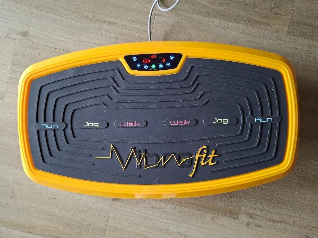 Vibrofit trilplaat met weerstandsbanden en afstandsbediening, Ophalen, Zo goed als nieuw, Overige typen