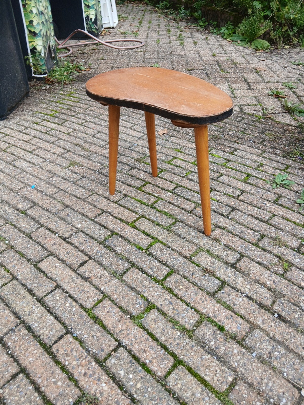 retro niervormig plantentafeltje, Ophalen of Verzenden, Huis en Inrichting