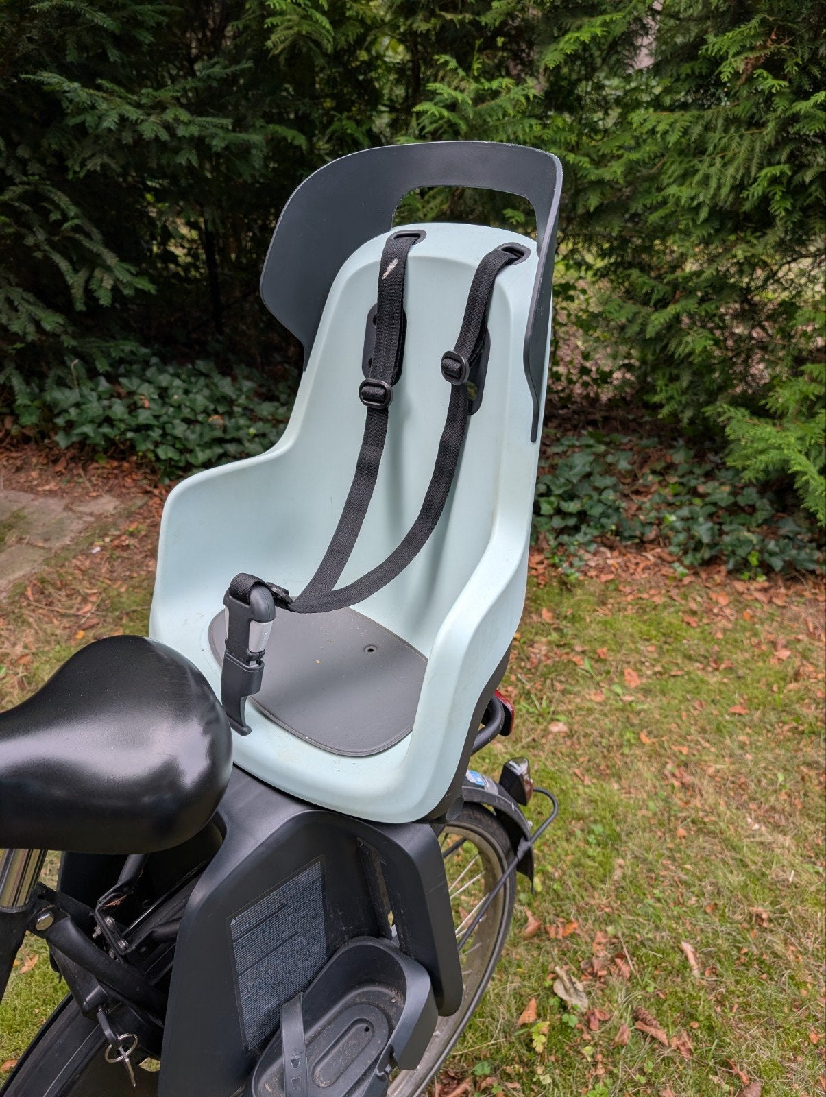 Bobike Maxi Go Fietsstoel Achter - Zo goed als nieu, Ophalen, Achterzitje, Voetsteuntjes, 9 t/m 18 kg