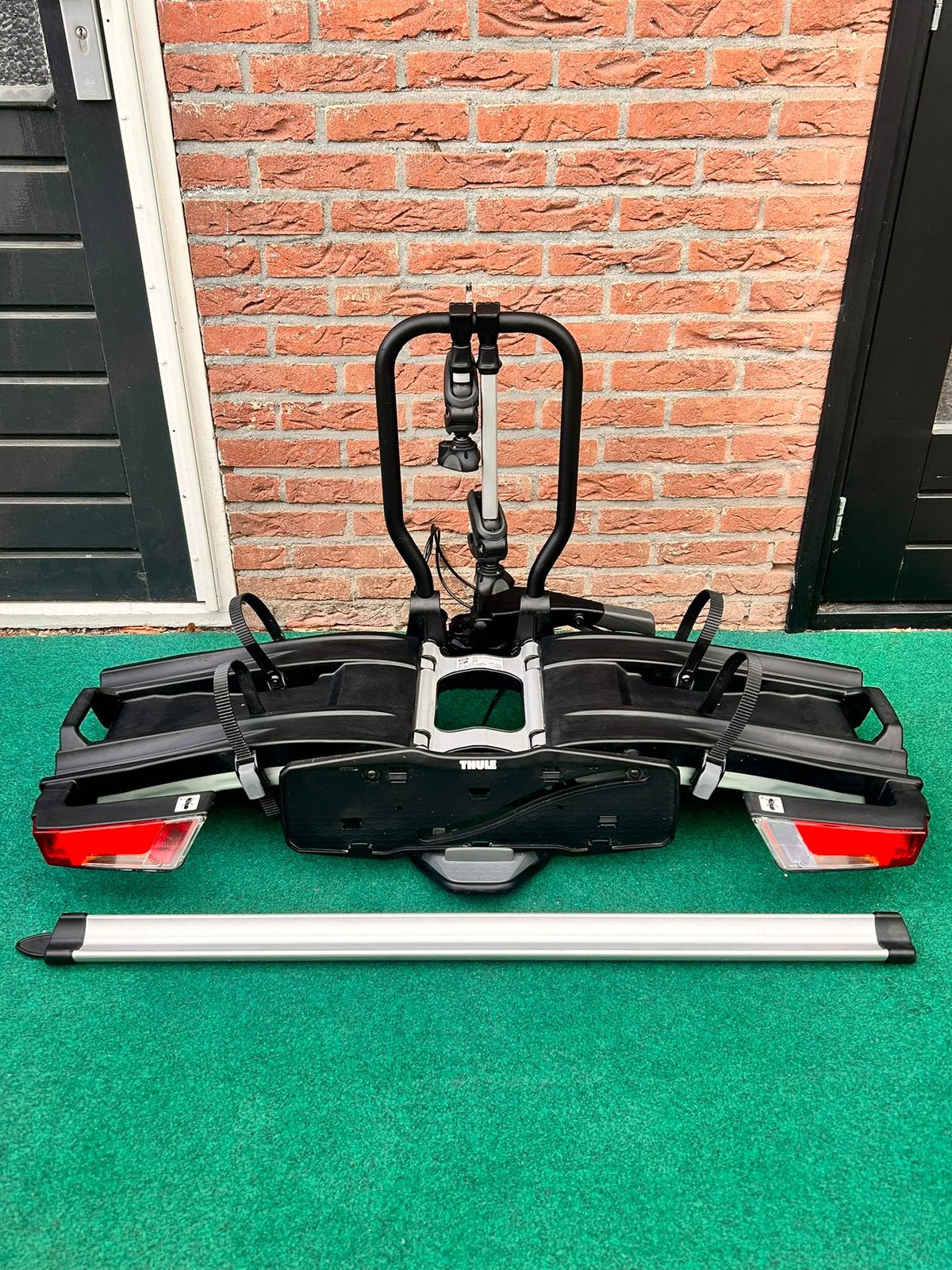Thule Easyfold XT 933, Kantelbaar, Inklapbaar, Oprijgoot!, Ophalen, Gebruikt, Elektrische fiets, 2 fietsen