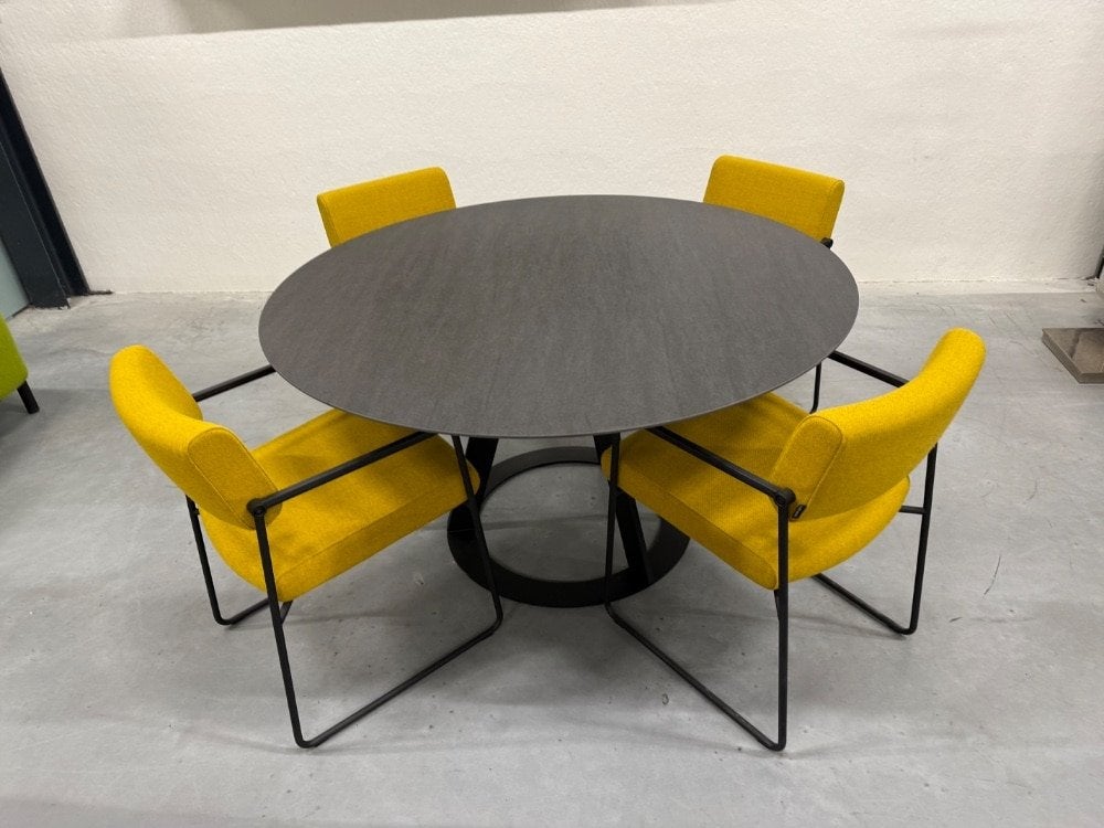Showmodel Harvink Fier Eettafel keramiek blad Design Tafel 1, Overige materialen, Harvink, Ophalen of Verzenden, Zo goed als nieuw