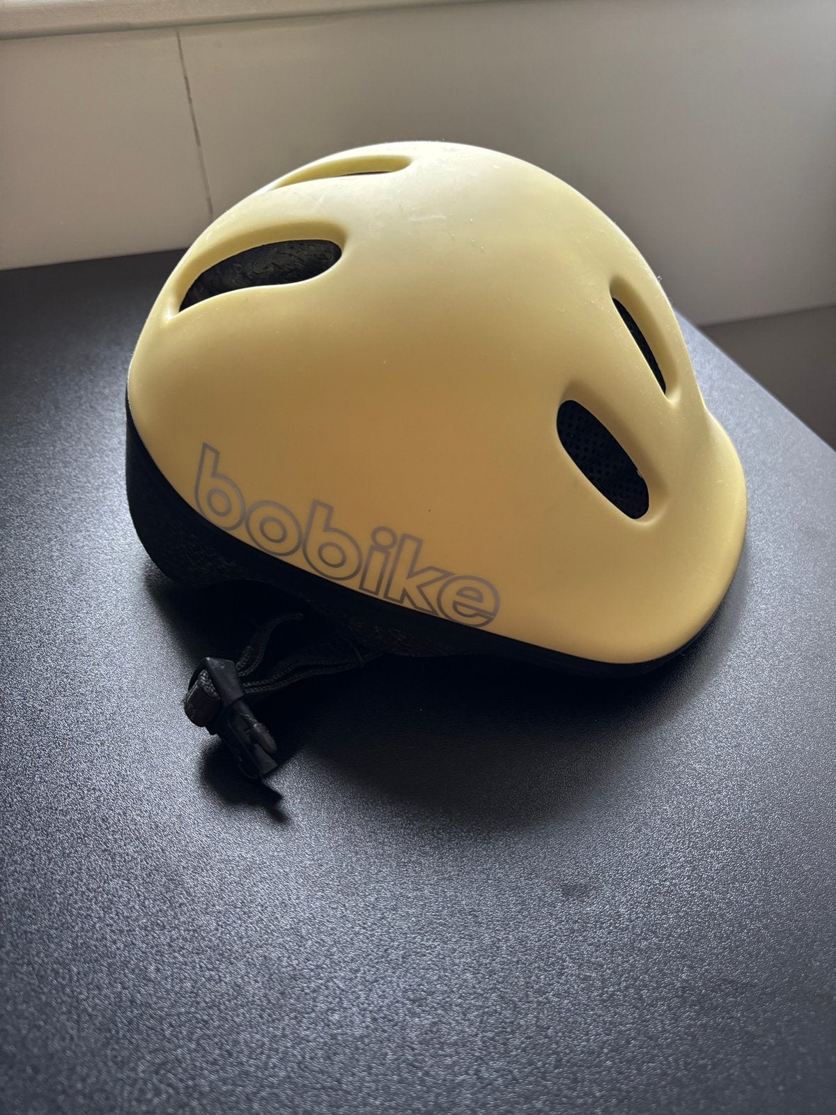 Bobike fietshelm kind XXS geel zgan, Ophalen, Zo goed als nieuw