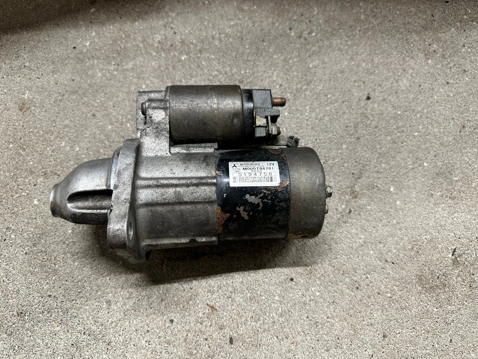 Saab 9-5 startmotor 2.3t automaat 2006, Ophalen of Verzenden, Gebruikt, Saab