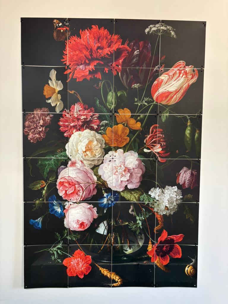 IXXI wanddecoratie 80x120 bloemen/stilleven, Gebruikt, 120 cm, Meerkleurig, Decoratieobject