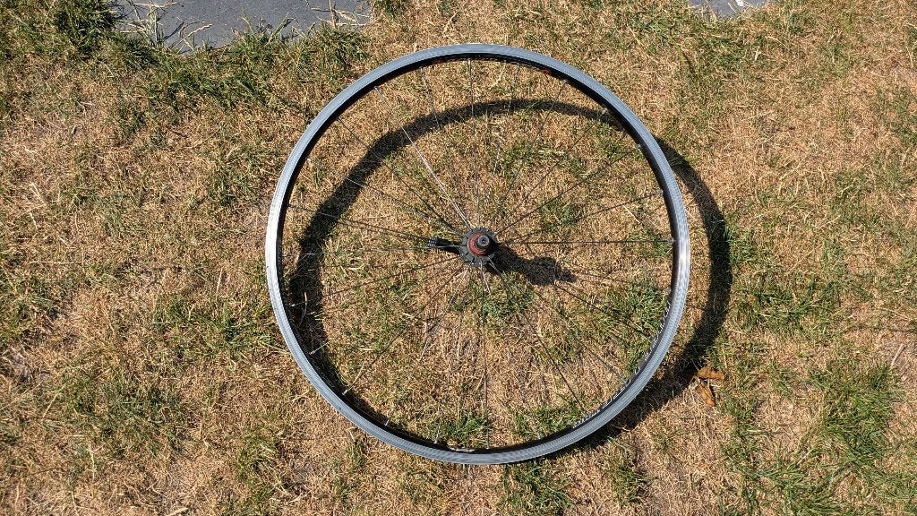 26 inch mountenbike (ATB / MTB) voorwiel, Gebruikt, Aluminium, Mountainbike, Ophalen