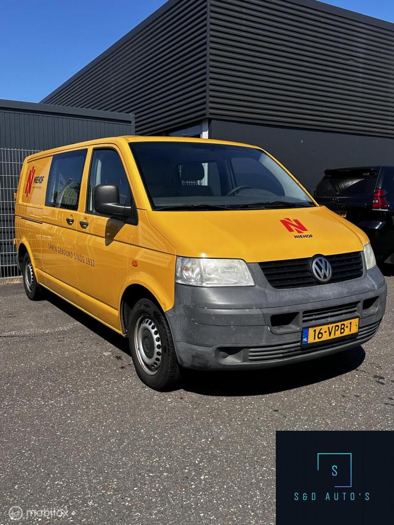 Volkswagen Transporter 1.9 TDI 340 DUBBELCABINE EXPORT..., Gebruikt, 4 cilinders, 102 pk, 1896 cc