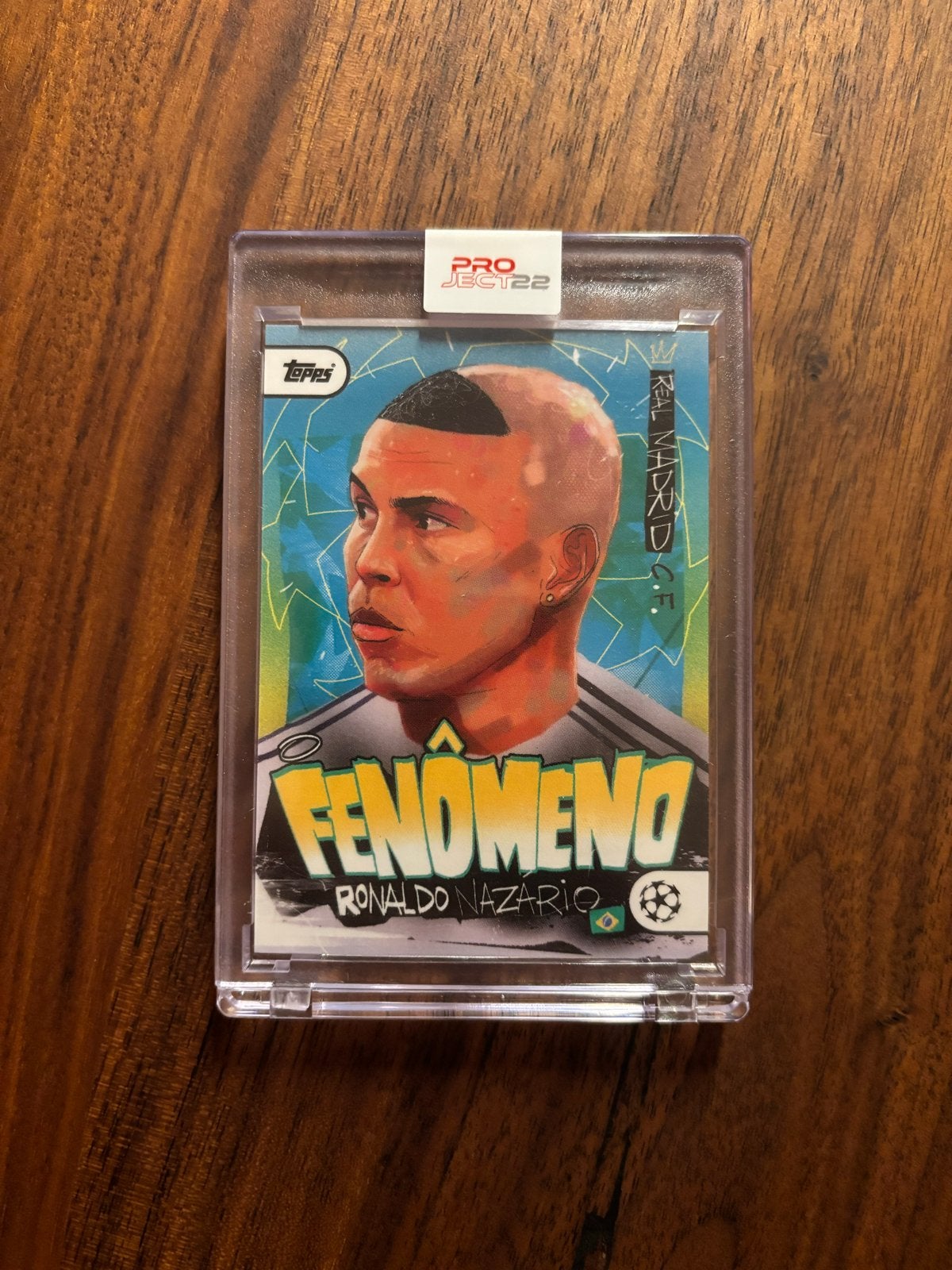 Topps Project22 Ronaldo Nazario Voetbal Spelerskaart, Ophalen of Verzenden, Nieuw, Buitenlandse clubs, Spelerskaart