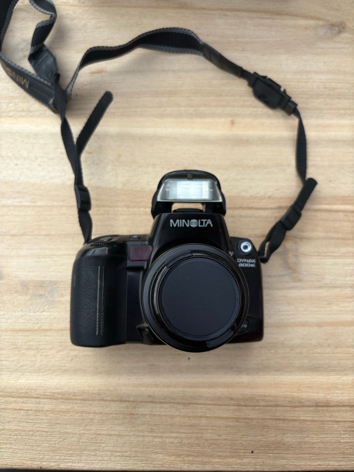 Minolta Spiegelreflexcamera met AF Zoom lens, Gebruikt, Minolta, Spiegelreflex, Ophalen of Verzenden