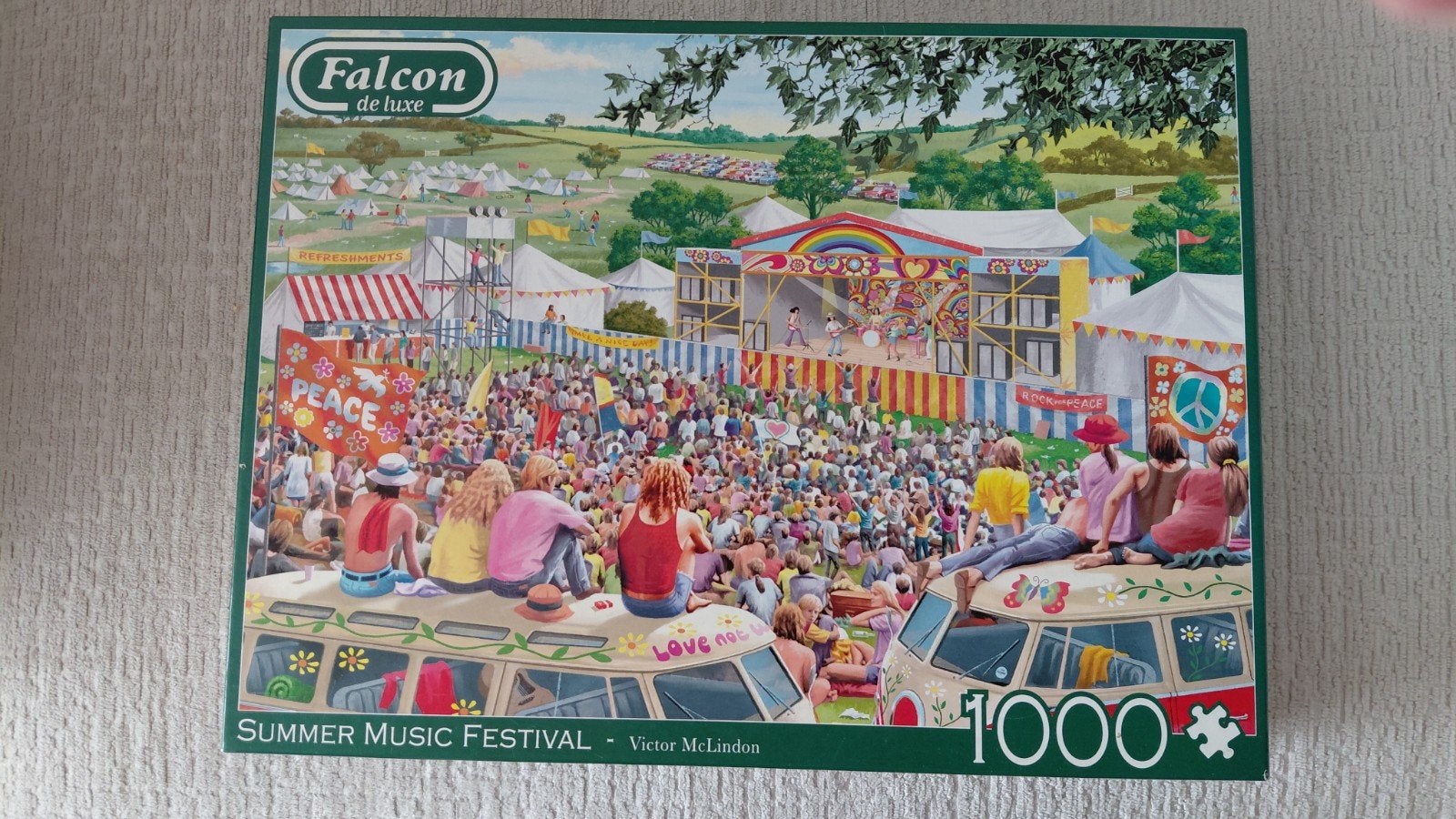 Falcon de Luxe- Summer Music Festival - 1000-1 stukjes, Ophalen, 500 t/m 1500 stukjes, Zo goed als nieuw, Legpuzzel