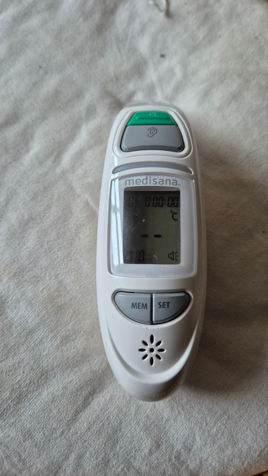 Medisana TM 750 Multifunctionele Infrarood Thermometer, Ophalen of Verzenden, Gebruikt