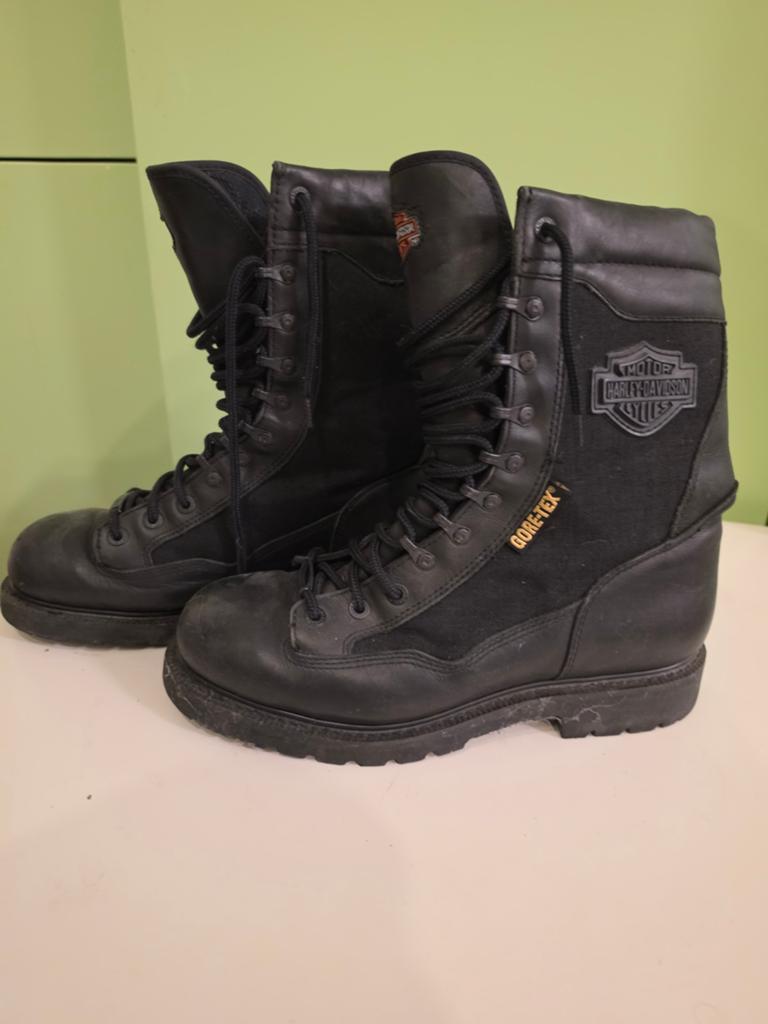 Harley Davidson Biker Boots Goretex Maat 44 waterproof, Motoren, Kleding | Motorkleding, Ophalen of Verzenden, Tweedehands, Laarzen