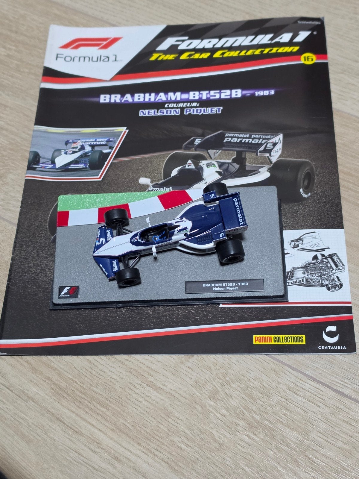 Formule 1: Brabham BT52B - 1983 Nelson Piquet, Ophalen of Verzenden, Zo goed als nieuw, Auto