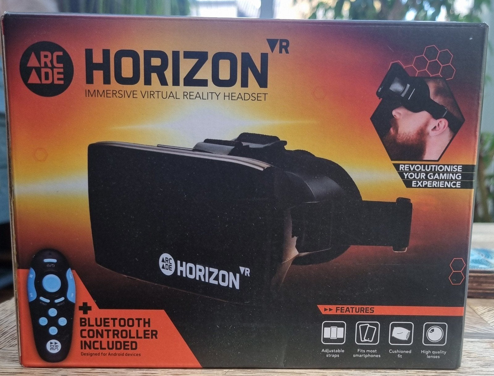Nieuwe Arcade Horizon VR-bril met Bluetooth-controller, Ophalen of Verzenden, Nieuw