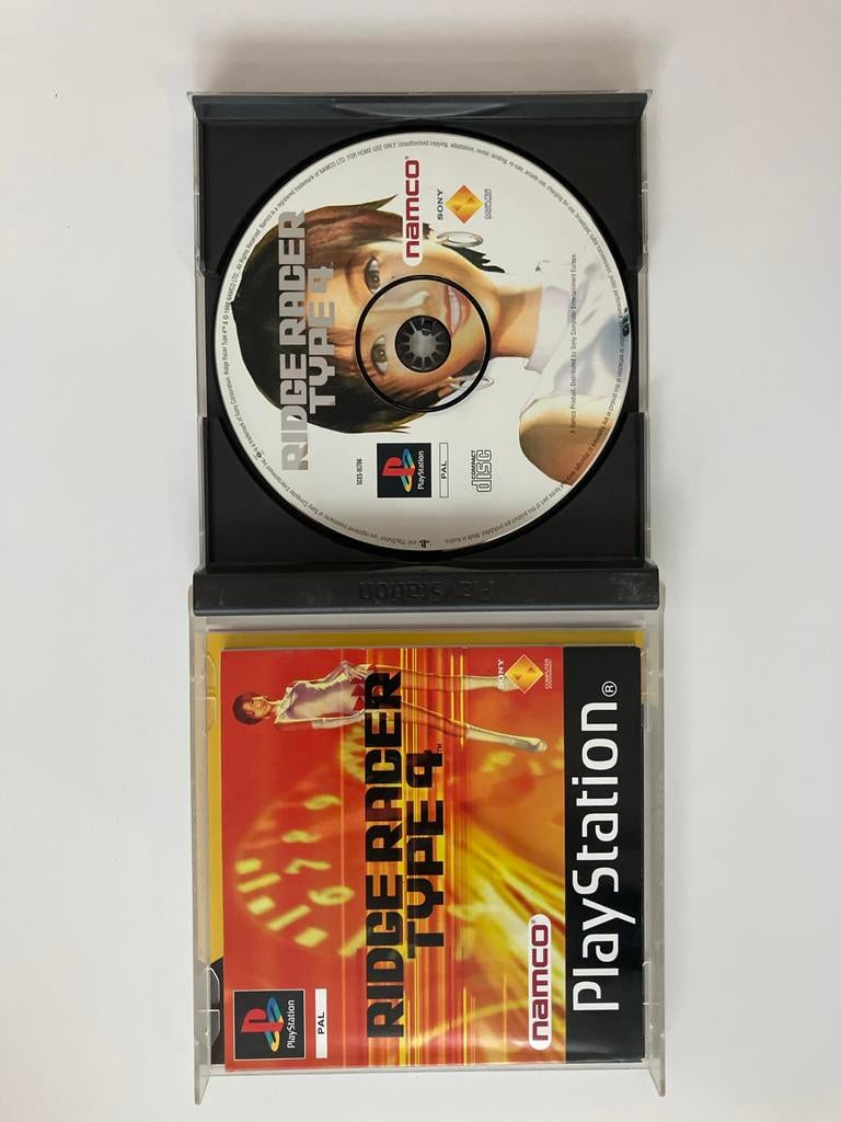 Ridge Racer Type 4 (PS1), Spelcomputers en Games, Games | Sony PlayStation 1, 1 speler, Racen en Vliegen, Ophalen of Verzenden