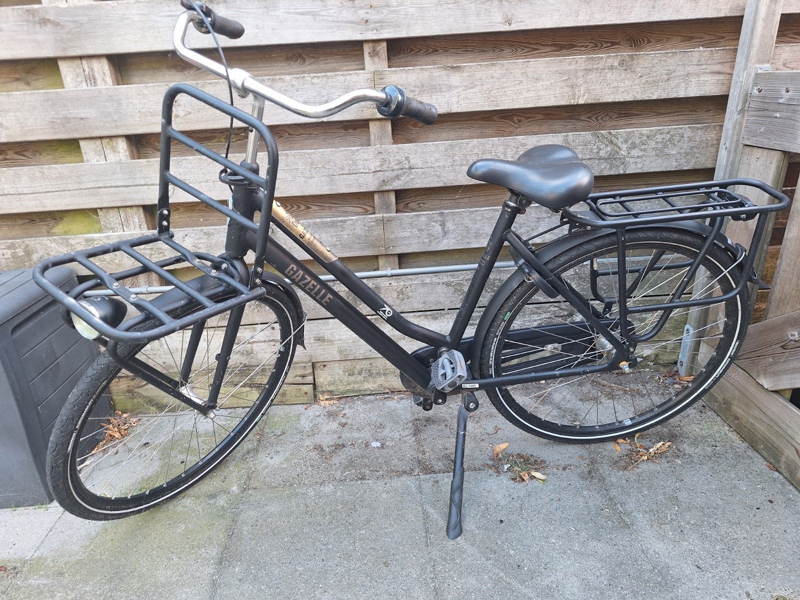 Gazelle heavy duty fiets 28 inch, 3 versnellingen, Ophalen, Gebruikt, Terugtraprem, Versnellingen