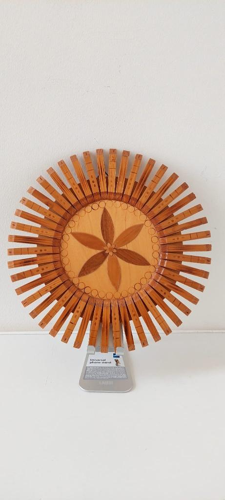Vintage uniek uit DDR hout wasknijpers handwerk decoratie, Eu, Ophalen of Verzenden, Zo goed als nieuw, Eu