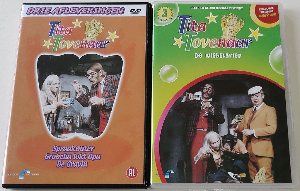 TV-Serie *** TITA TOVENAAR *** 2 stuks, Alle leeftijden, Ophalen of Verzenden, Zo goed als nieuw, Nederlands