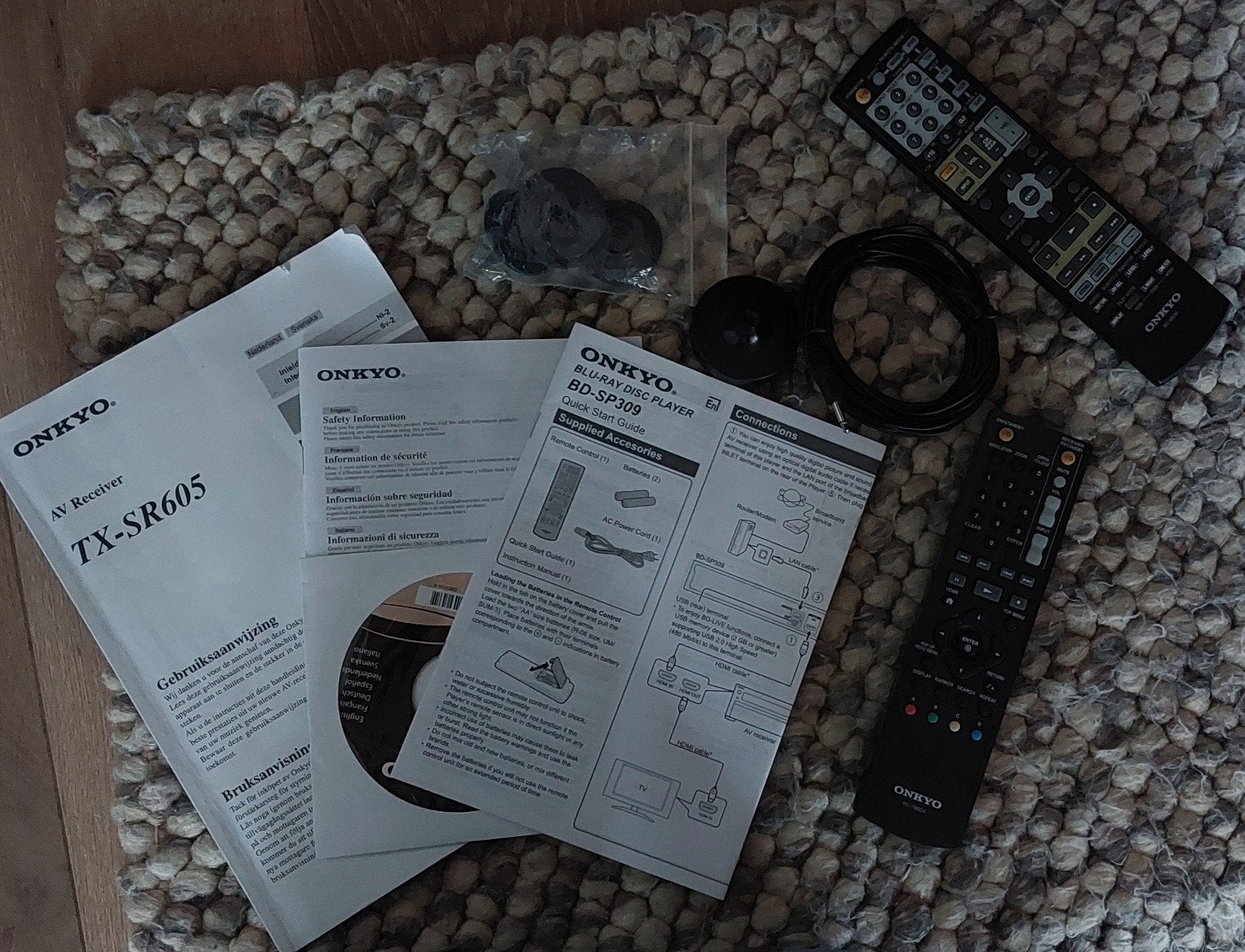 Onkyo BD-SP309 ook TX-SR605, Ophalen of Verzenden, Gebruikt, Overige merken