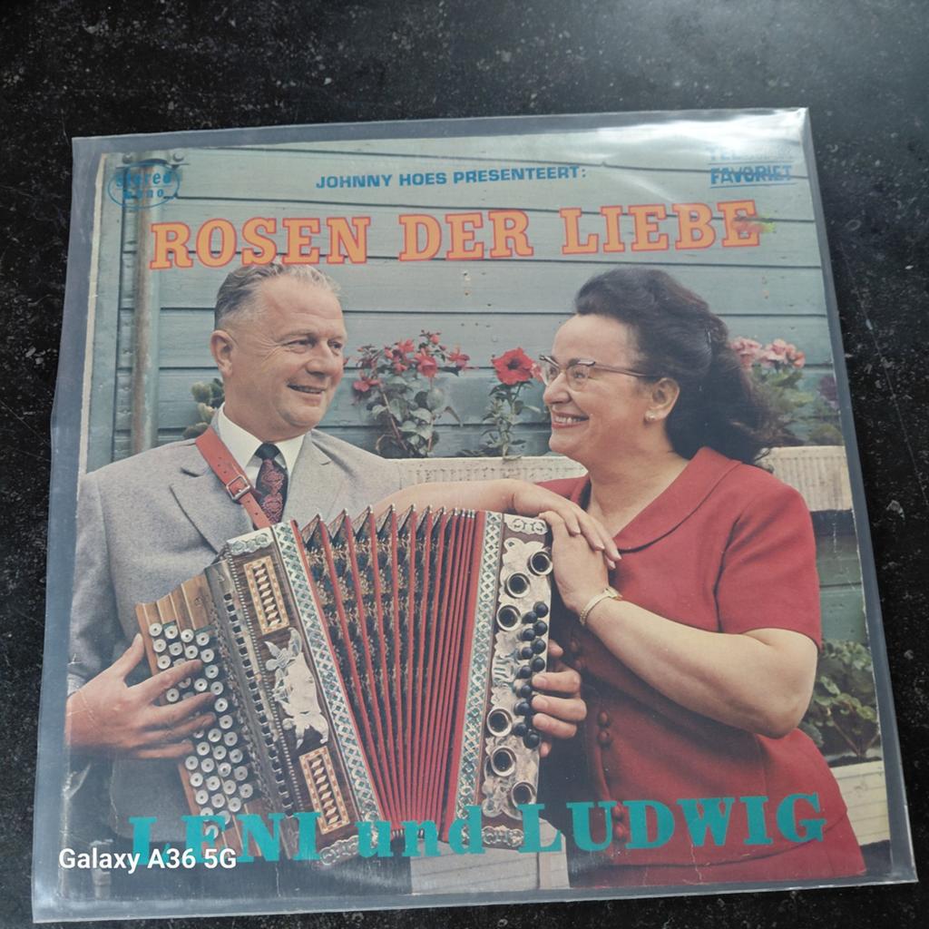 Leni und Ludwig - Rosen der Liebe LP (Telstar Favoriet), Cd's en Dvd's, Gebruikt, Originele persing, Ophalen of Verzenden, 12 inch