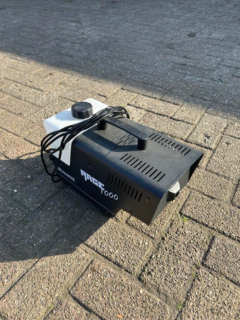 Beamz Rage 1000 rookmachine, Ophalen of Verzenden, Gebruikt, Rookmachine