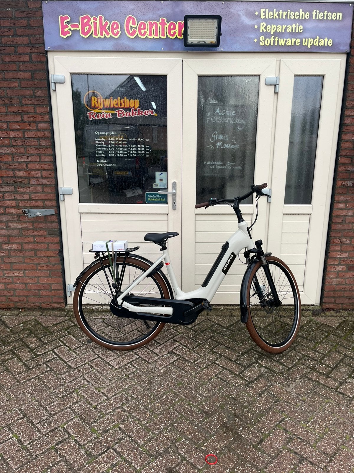In nette staat batavus altura d 49 cm 5 vers met500 wh accu, Fietsen en Brommers, Versnellingen, 56 cm of meer, Zo goed als nieuw