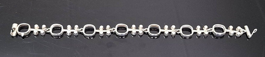 Prachtige Jorma Laine Finse Zilveren Design Armband, Ophalen of Verzenden, Zilver, Armband