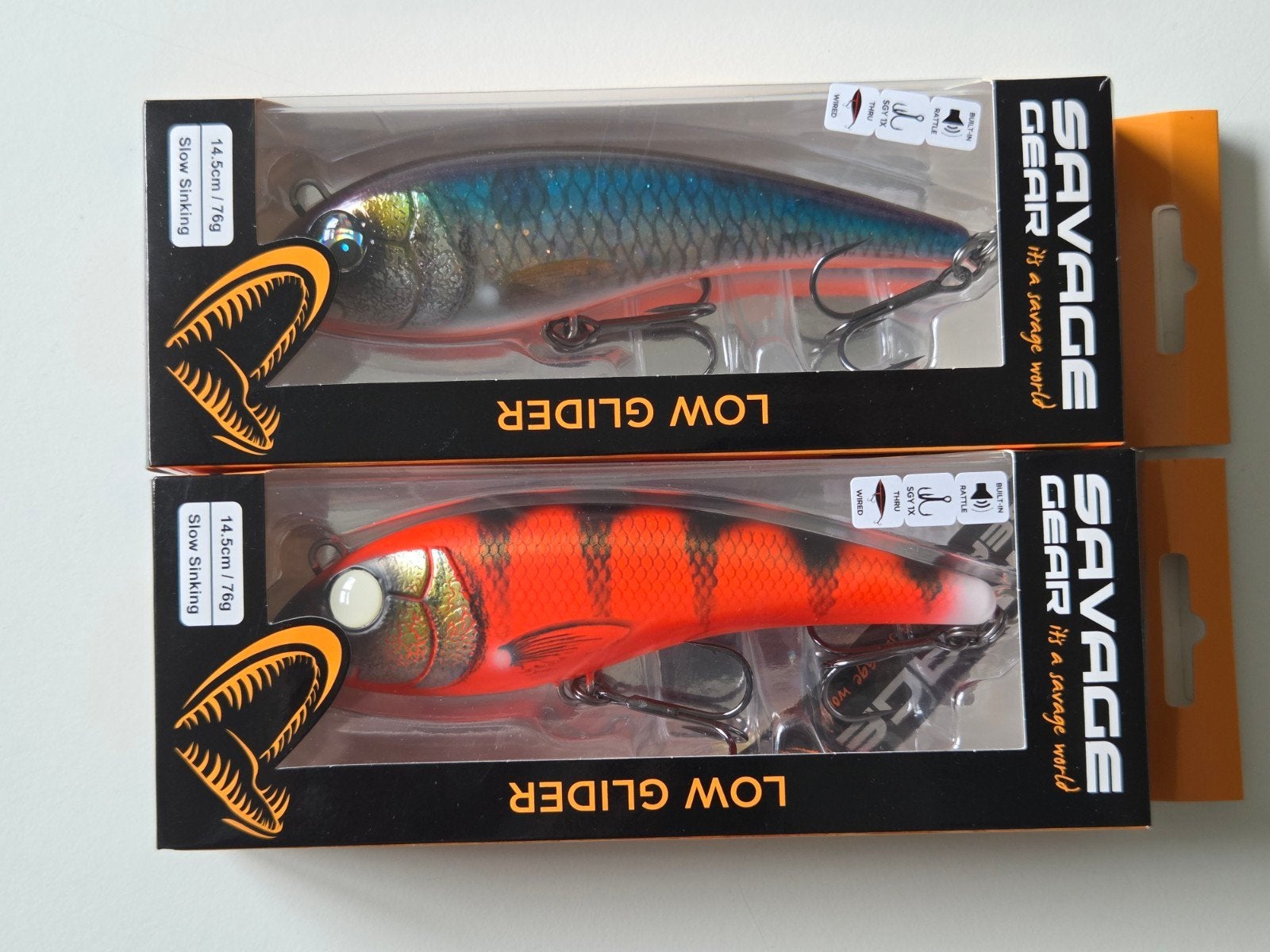Savage Gear Low Glider 14,5 cm, Watersport en Boten, Hengelsport | Roofvissen, Ophalen of Verzenden, Nieuw, Overige typen