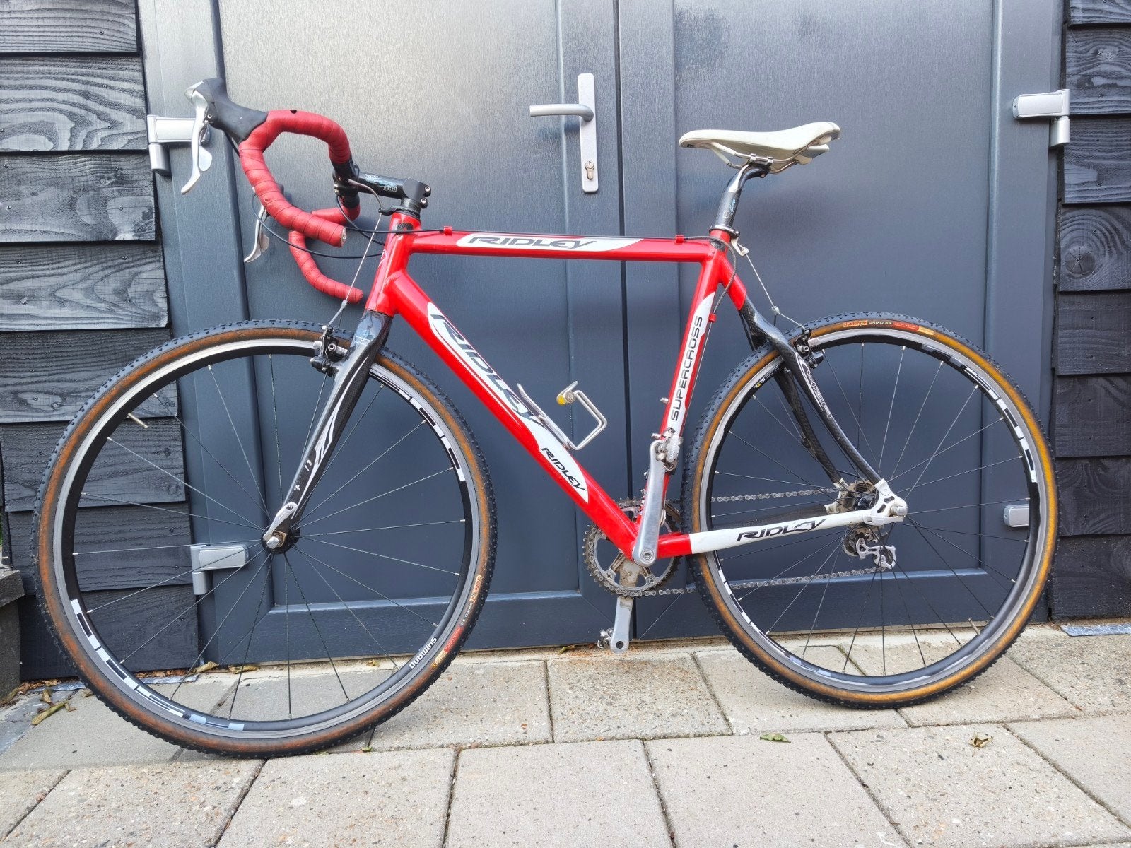 Ridley Supercross Crossfiets - Dura-Ace 9 speed, Ophalen, 24 inch of meer, Gebruikt, Velgrem