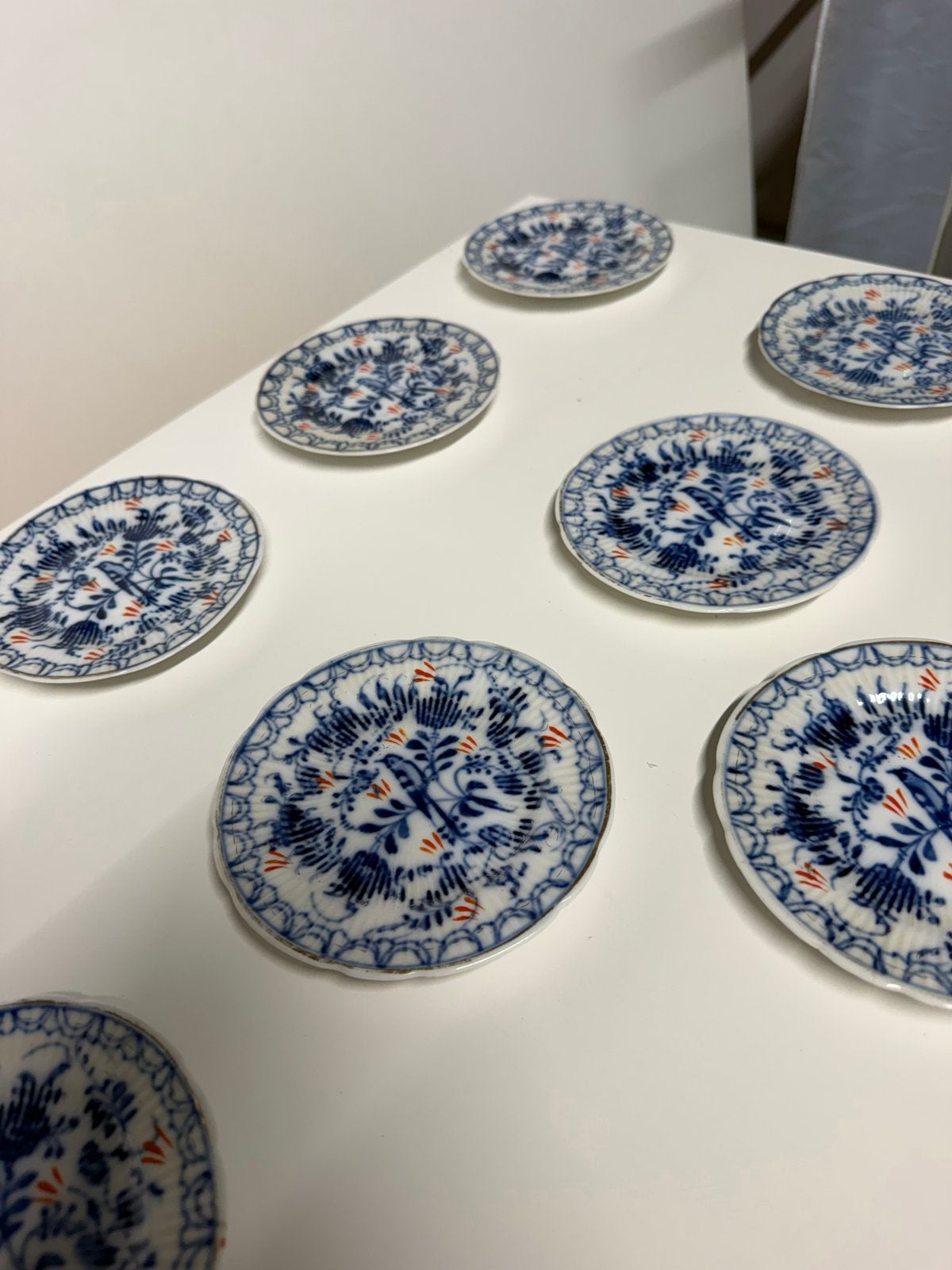 Antieke bordjes en schaal Rauenstein, Antiek en Kunst, Ophalen of Verzenden