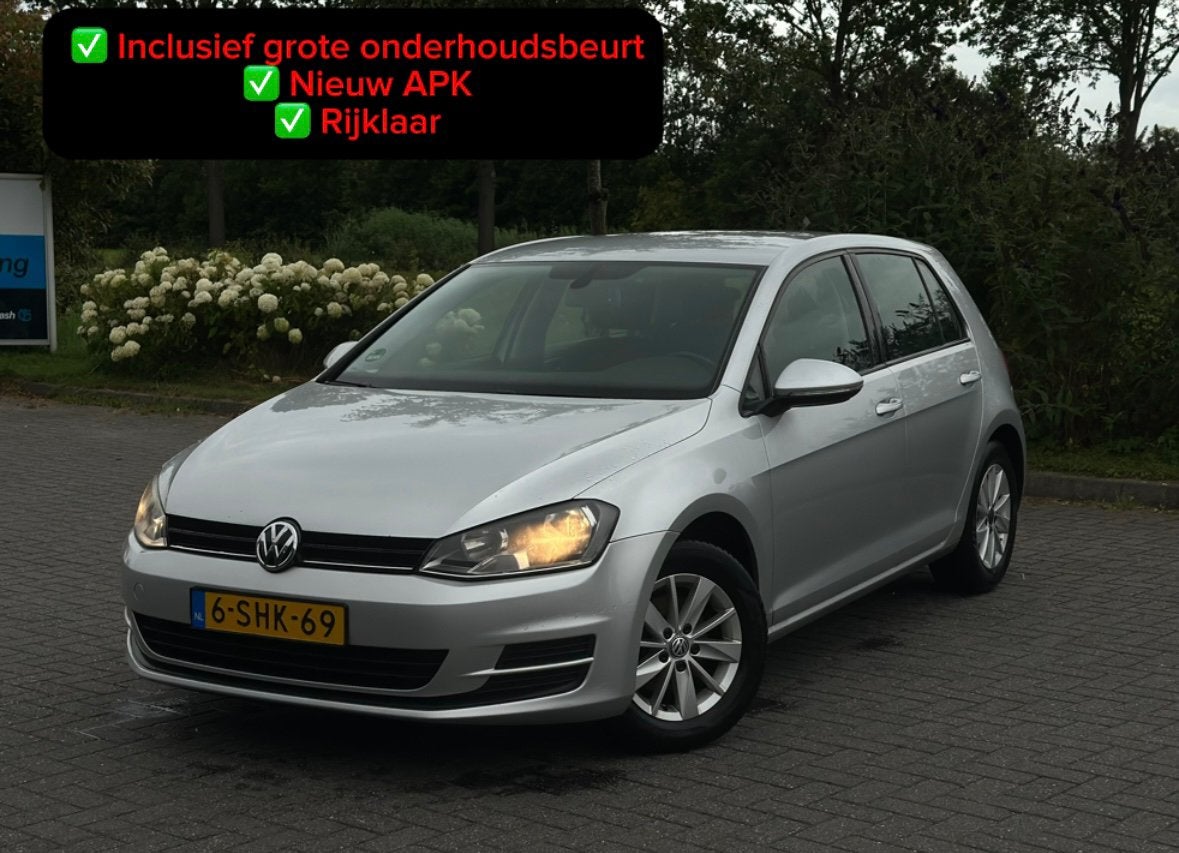 Volkswagen Golf 1.2 TSI 77KW 5D 2013 Grijs, Voorwielaandrijving, 4 cilinders, 610 kg, 49 €/maand