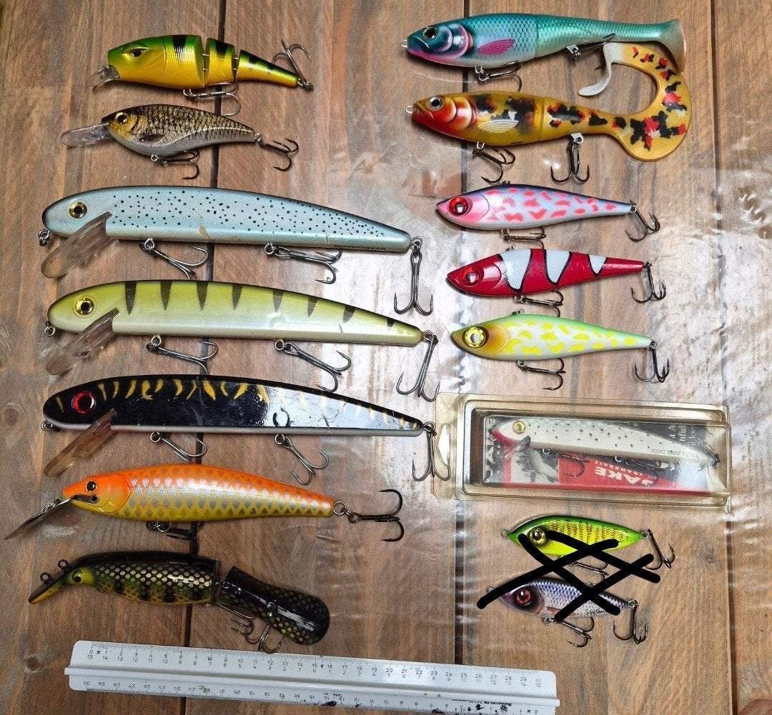15 x Trol cast gooi set div. dieptes TOP kunstaas, Watersport en Boten, Ophalen of Verzenden, Kunstaas