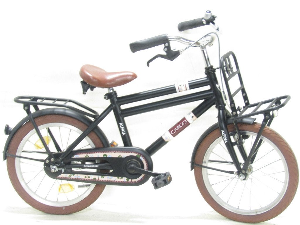 Alpina Cargo zwart jongens 28cm 16inch, Fietsen en Brommers, Fietsen | Jongens, Gebruikt, ALPINA, Versnellingen