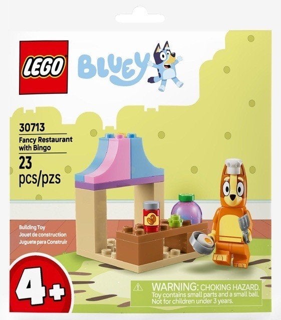 lego paperbag 30713 Bluey Fancy restaurant with bingo nieuw, Overige thema's, Lego, Nieuw, Ophalen of Verzenden