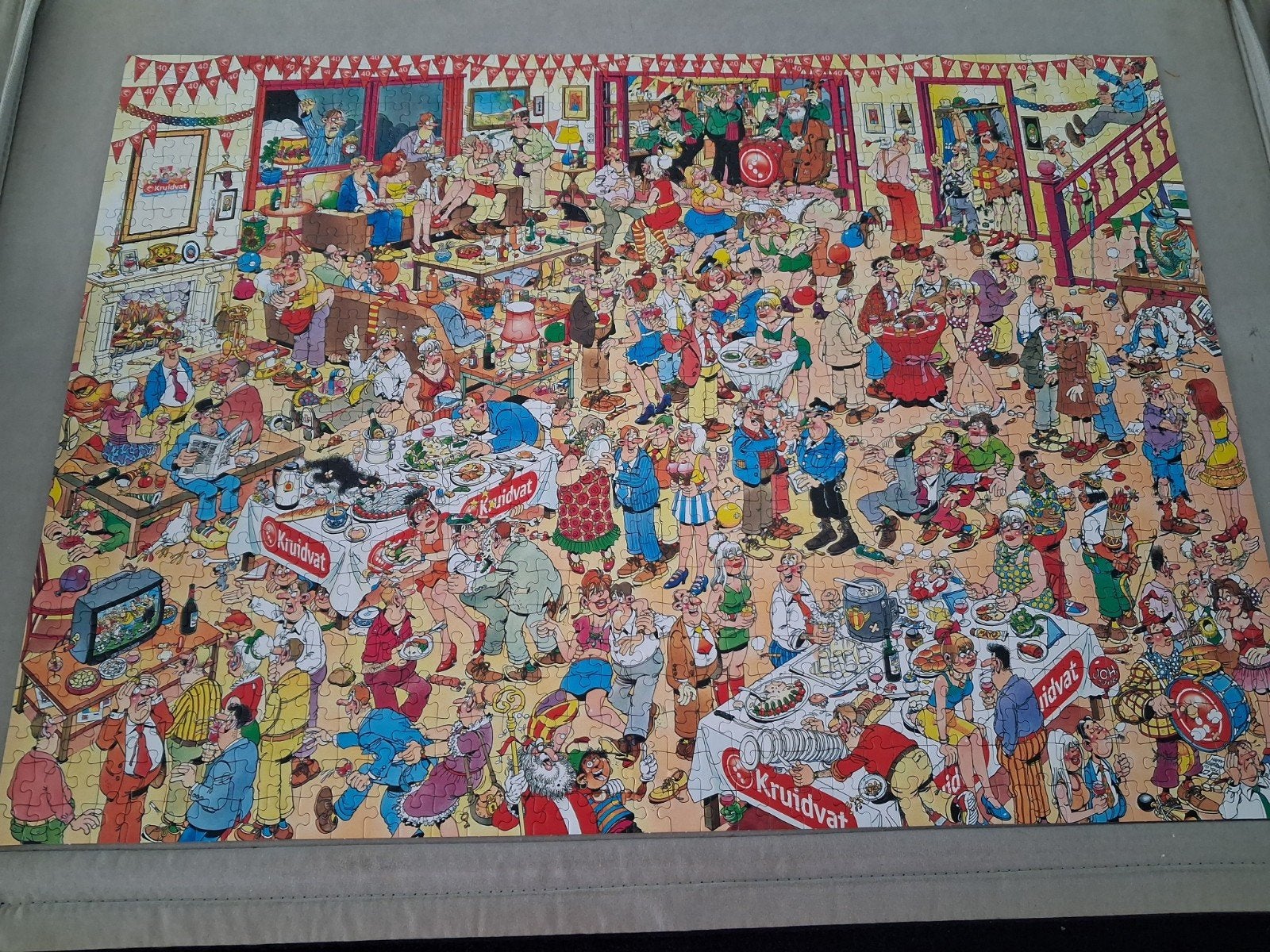 Jan van Haasteren puzzel.Kruidvat 40 jaar., Ophalen, 500 t/m 1500 stukjes, Zo goed als nieuw