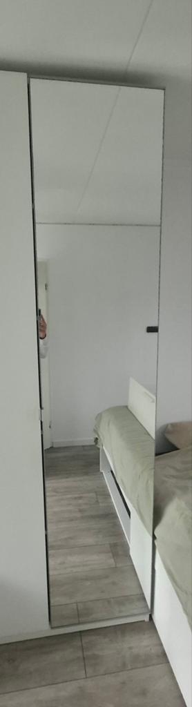 Spiegeldeur IKEA Pax kledingkast, Ophalen, Gebruikt, 200 cm of meer