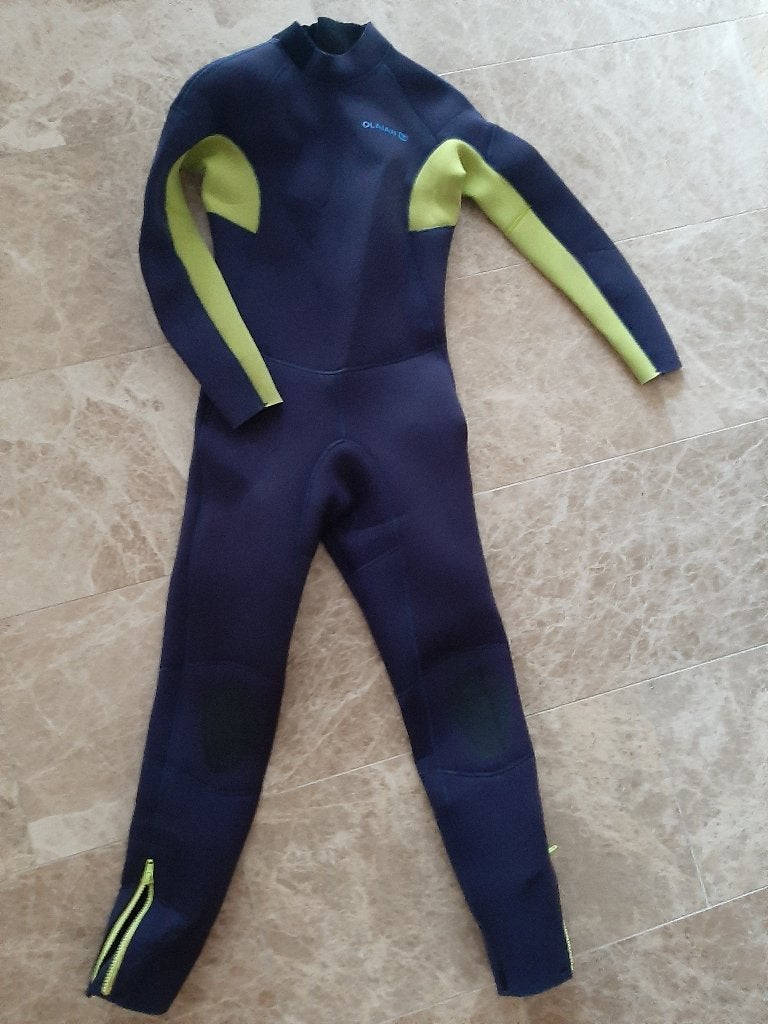 Zgan Olaian Wetsuit duikpak 4.3mm 13-14 jaar, Kind, Ophalen of Verzenden, Zo goed als nieuw, Wetsuit