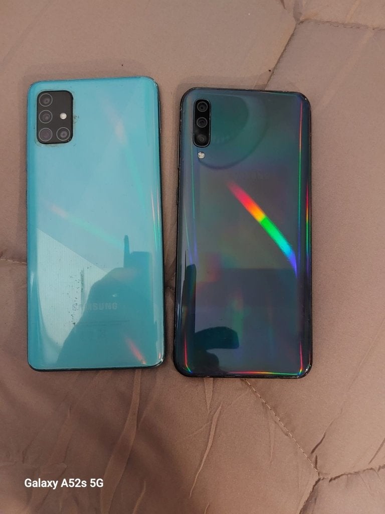 Samsung A50 en A51 met defekt, Telecommunicatie, Mobiele telefoons | Samsung, Gebruikt, Overige kleuren, Touchscreen, Ophalen of Verzenden