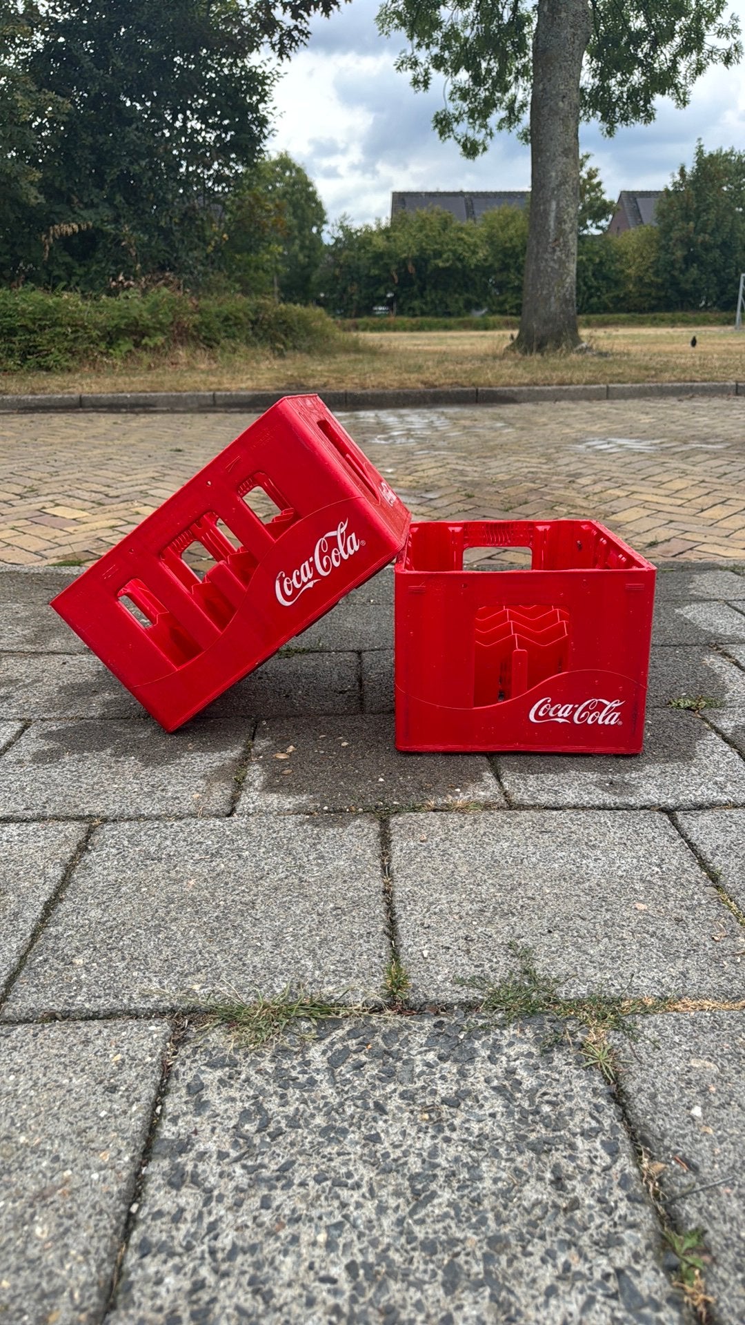 2 coca cola kratten, Ophalen, Gebruikt, 50 tot 75 cm, Minder dan 35 cm