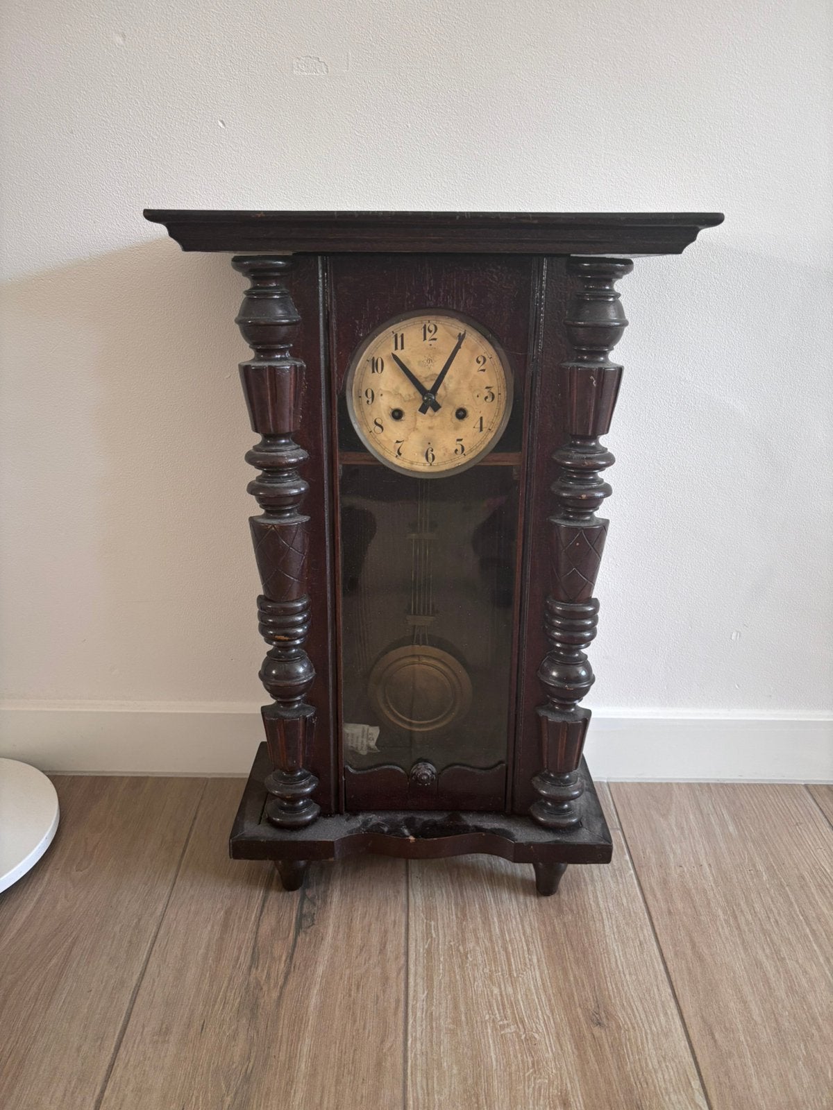 Pendule klok antiek, Ophalen