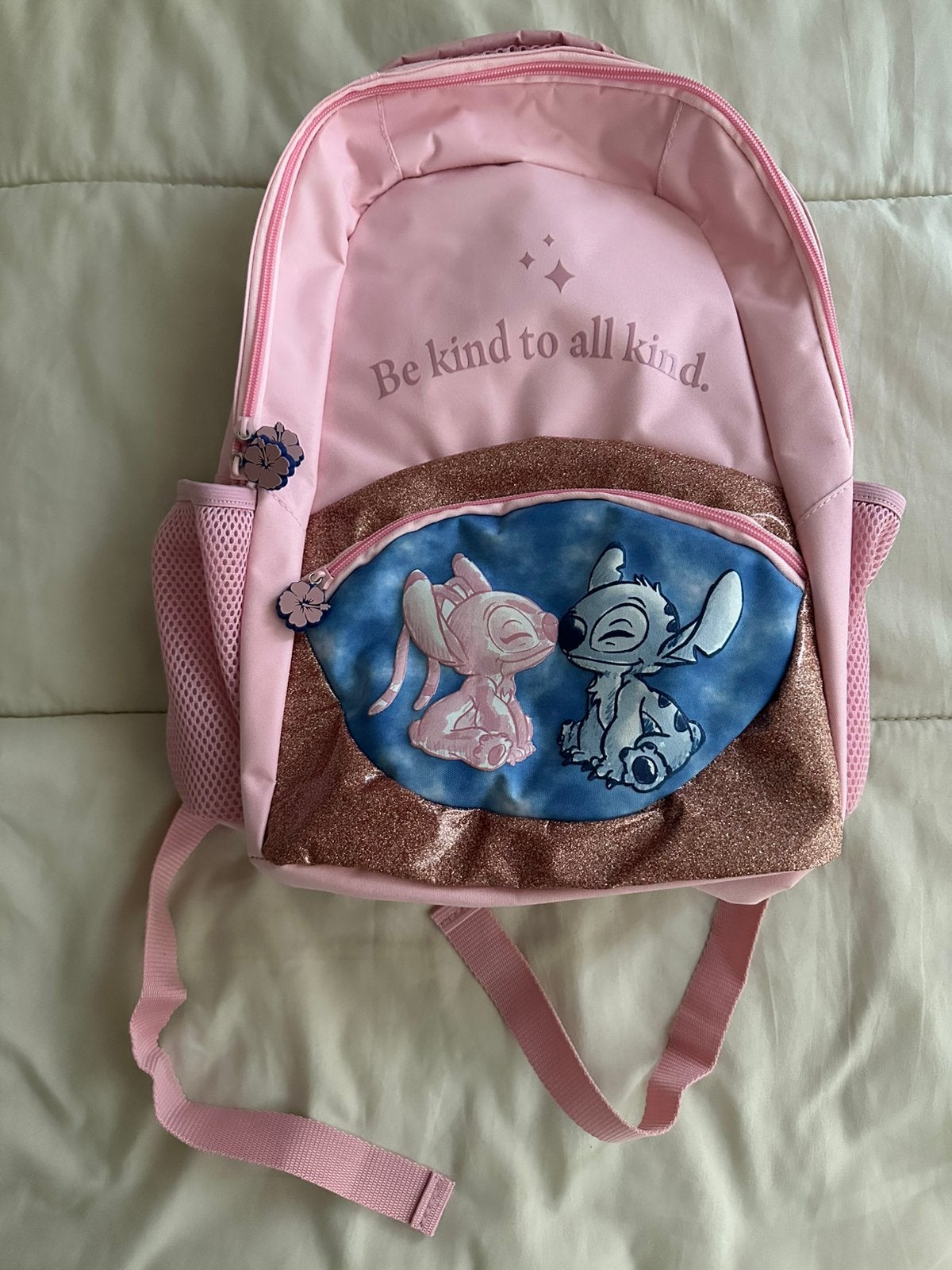 Stitch and Angel Rugtas NIEUW!!, Ophalen, Nieuw, Roze, Rugtas