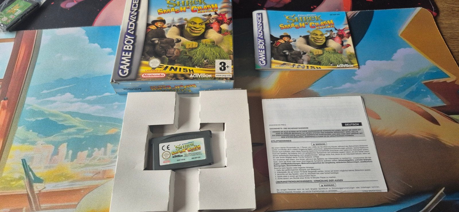 Shrek Smash n' Crash Racing Game Boy Advance, 1 speler, Racen en Vliegen, Ophalen of Verzenden, Zo goed als nieuw