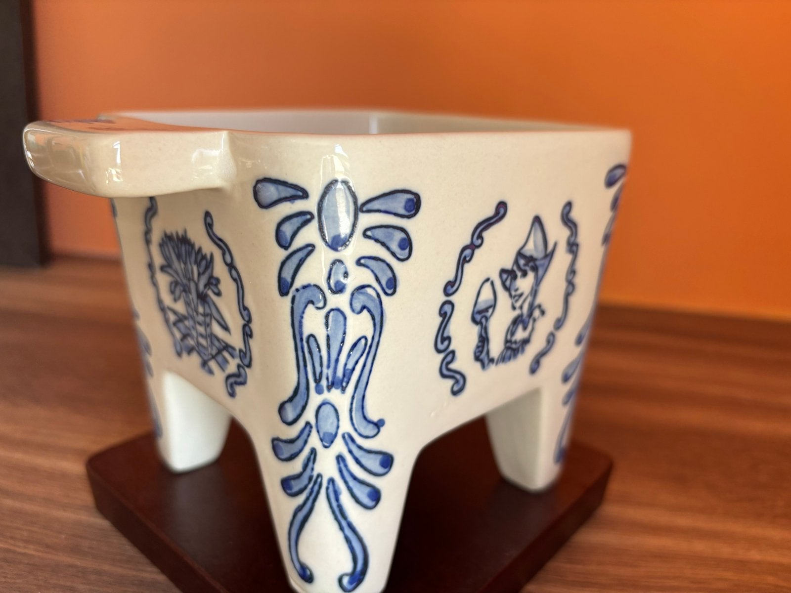 Boska Fonduepan - Gloednieuw in Delft Blauw Stijl, Huis en Inrichting, Ophalen, Nieuw, Steen/keramiek, Wit