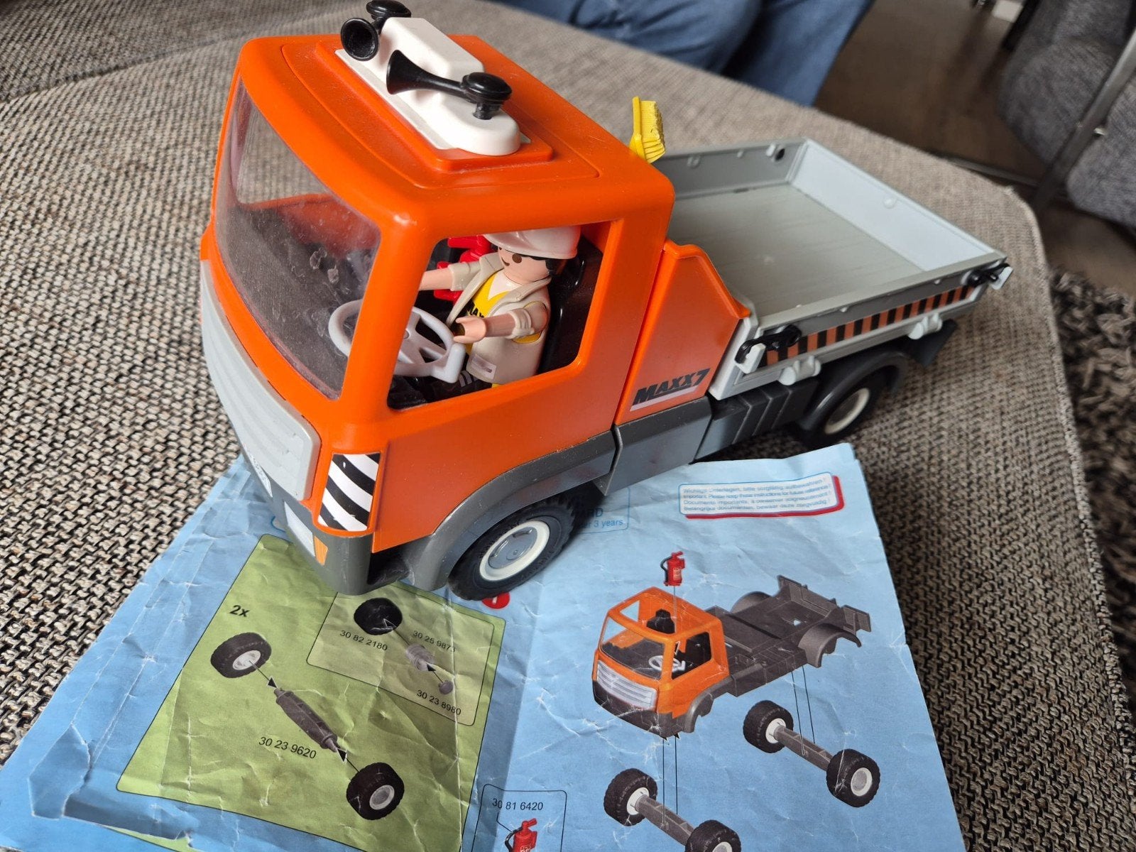 Playmobil Maxx 7 Vrachtwagen met Figuur, Ophalen of Verzenden, Gebruikt