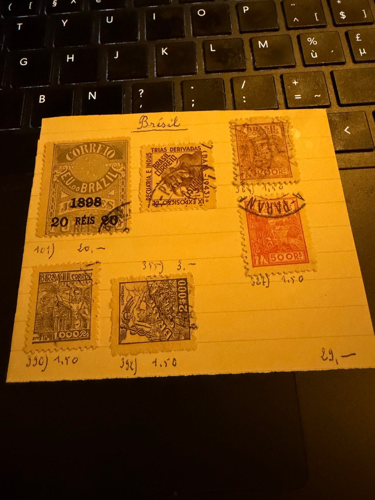 Zeldzame Braziliaanse postzegels - Diverse uitgaven, Ophalen of Verzenden, Gestempeld