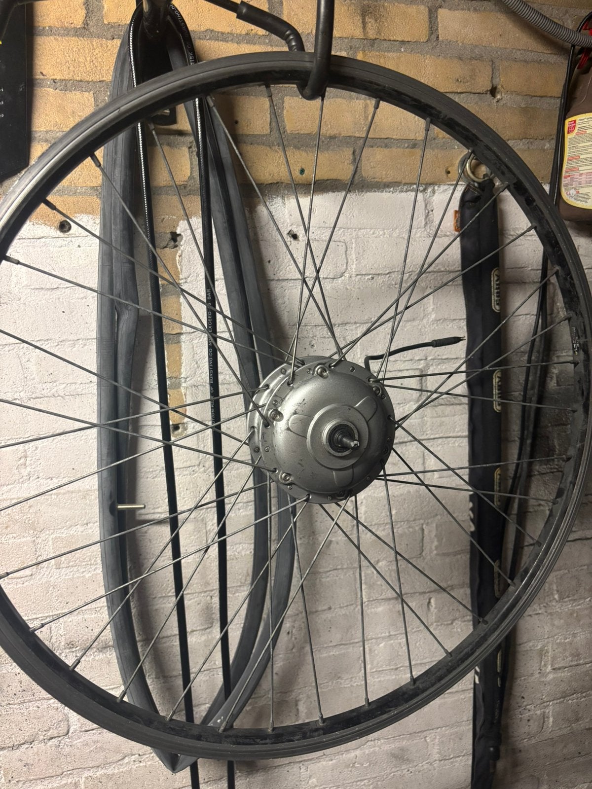 Bafang 36v voorwielmotor G31.250.v.DC36v.240w, Ophalen, Zo goed als nieuw, Elektrische fiets, Wiel