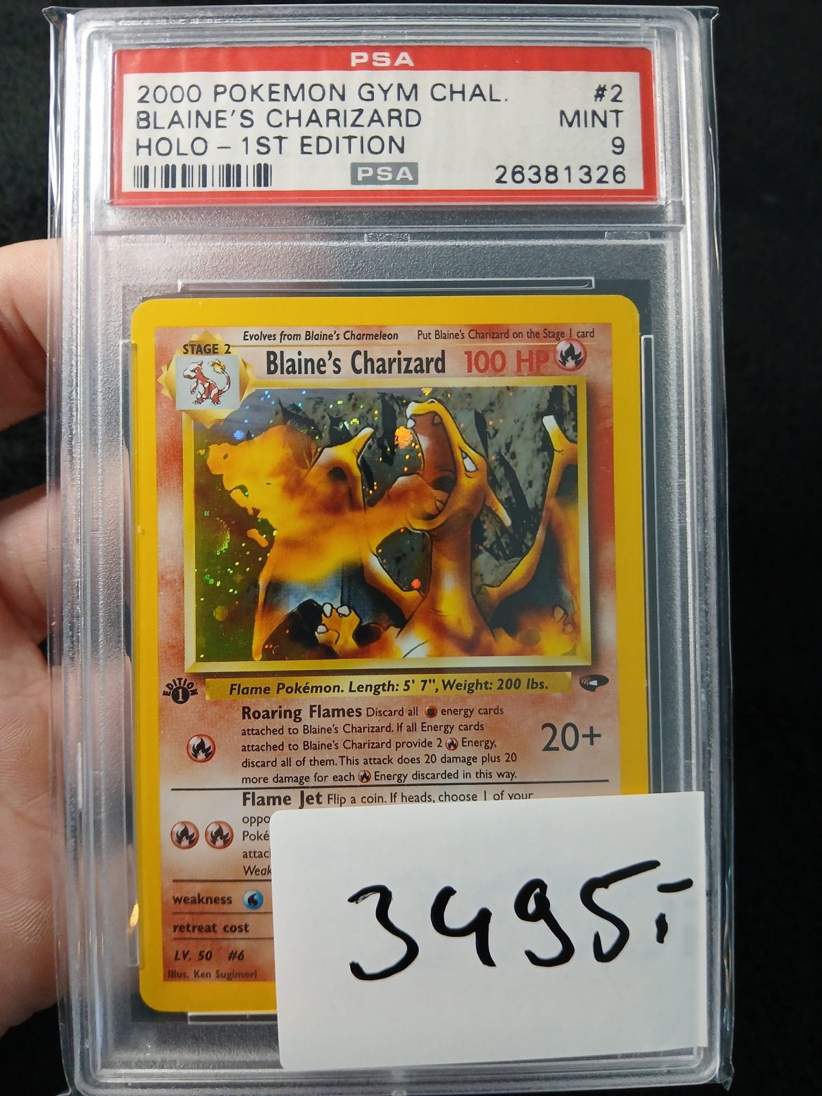 Blaine’s Charizard, Ophalen of Verzenden, Zo goed als nieuw